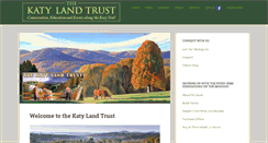 Desktop Screenshot of katylandtrust.org